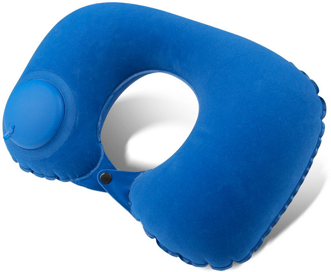 여행용 에어 목쿠션 간편공기주입 기내용 휴대용 목베개 출장 캠핑 필수템