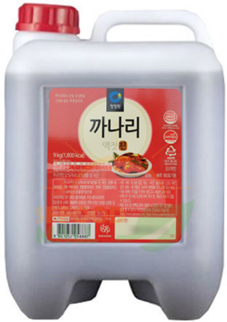 청정원 까나리액젓, 1개, 9kg
