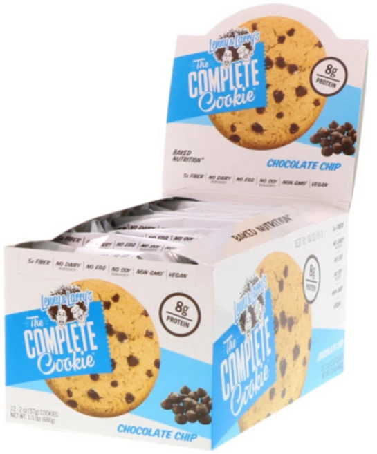 [해외] [Lenny & Larry's The Complete Cookie Chocolate Chip] 레니앤래리 컴플릿 쿠키 초코칩 12개입 - 쿠팡