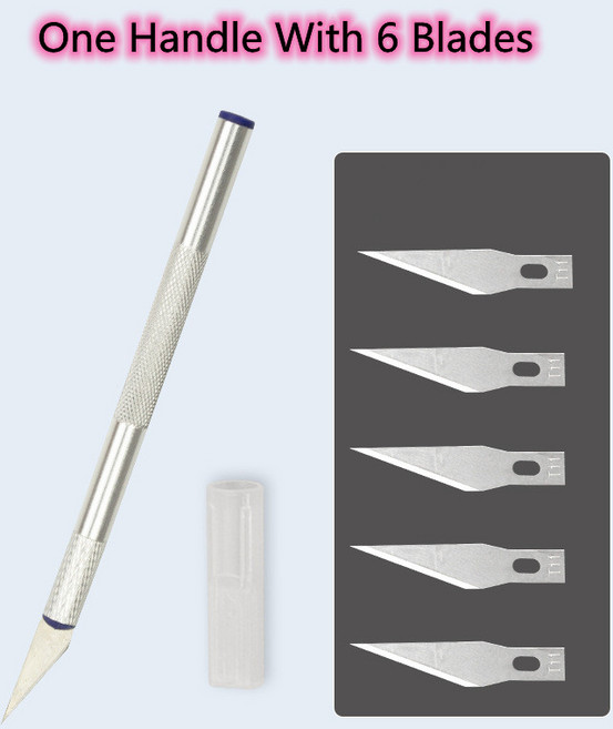 조각 껌 붙여 넣기 베이킹 과자 도구 6 개/대 블레이드 나이프 퐁당 케이크 장식 DIY 빵 절단, 01 1set