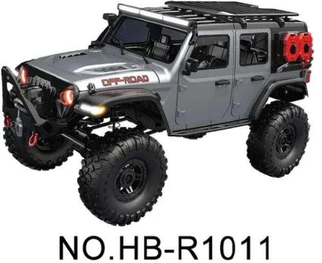 R1001 업그레이드 등반 오프로드 차량 1:10 전문가용 RC 사륜구동 원격 조종, 01 CHINA, 02 R1011