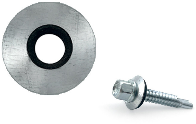 일반 돔와샤 8 1봉 500개 와샤 와셔 피스 고무 못 고정 원형 볼트, 1개