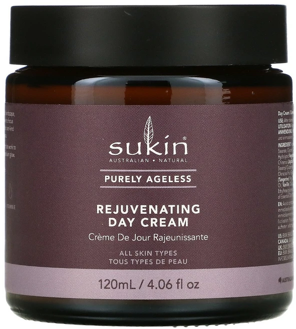 Sukin Purely Ageless 리쥬브네이팅 데이 크림 120ml(4.06fl oz) 2팩, 1개 - 쿠팡