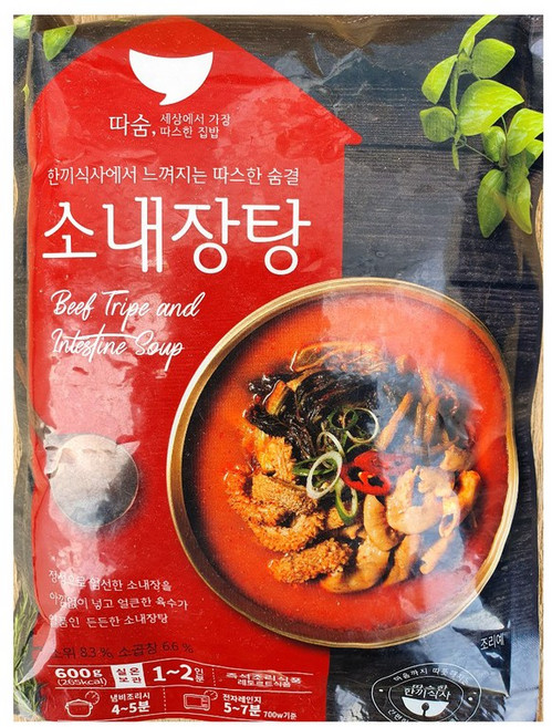 선미 소내장탕 600g, 5개