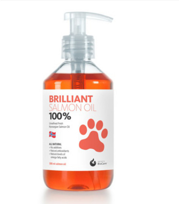 브릴리언트 반려동물 연어오일 영양제, 오메가3, 300ml, 1개