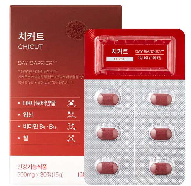 데이배리어 치커트, 30정, 1개 - 쿠팡