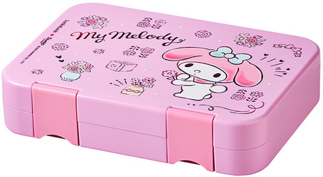 락앤락 산리오캐릭터즈 어린이 스쿨핏 1단 도시락 710ml, 마이멜로디, 1개