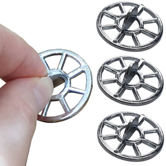 본라이프 국산 욕조 이물질 머리카락 제거 욕조망 거름망 배수구망 욕실 배수구 걸음망, 크롬, 3개