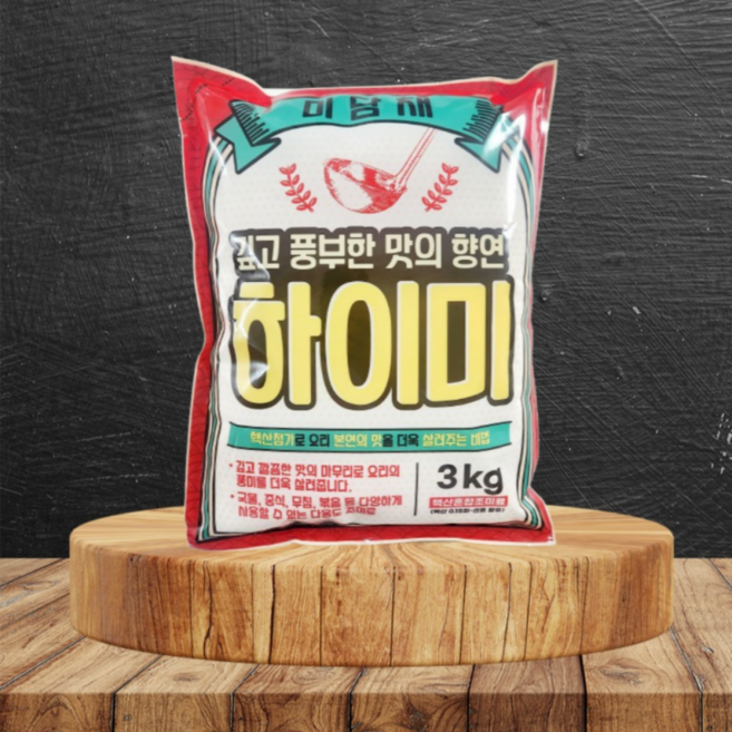 미담채 하이미 3kg 미원 복합조미료 대용량, 1개