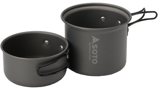 소토 (SOTO) 알루미늄 쿠커 세트 M SOD-510 SOD-510, 1개