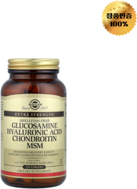 솔가 글루코사민 히알루론산 콘드로이틴 MSM 120정, 1개