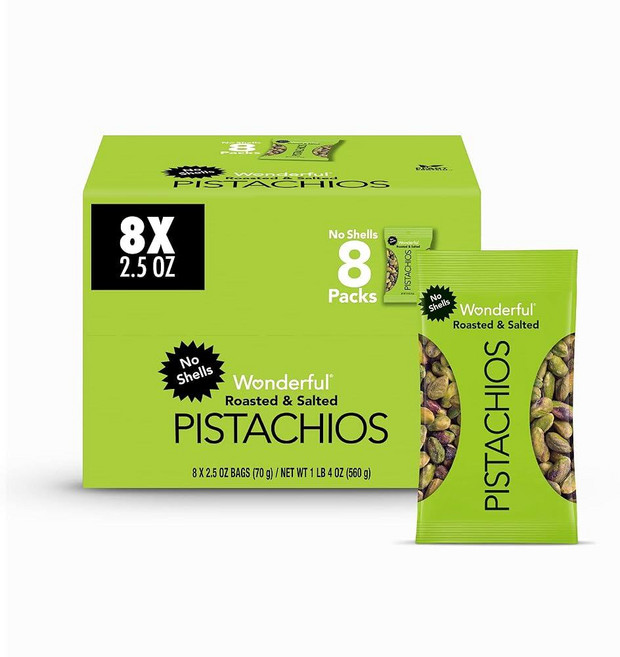 원더풀 피스타치오 로스트 솔티드 8개입 1팩, 1