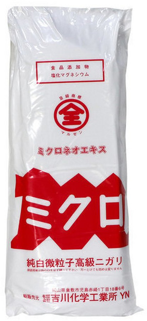 간수 염화마그네슘 니가리 미세입자 5Kg 두부 제조용 간수. 100 염화마그네슘 미세입자 입니다. 일본수입품, 1개