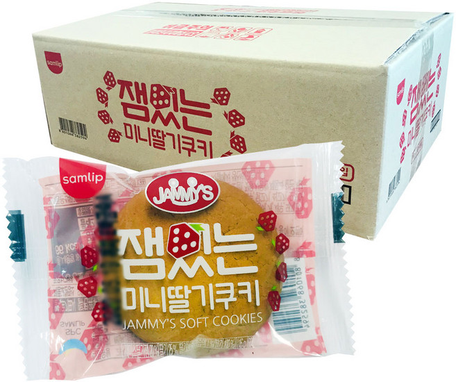 삼립 잼있는 딸기잼 쿠키, 1.6kg, 1개