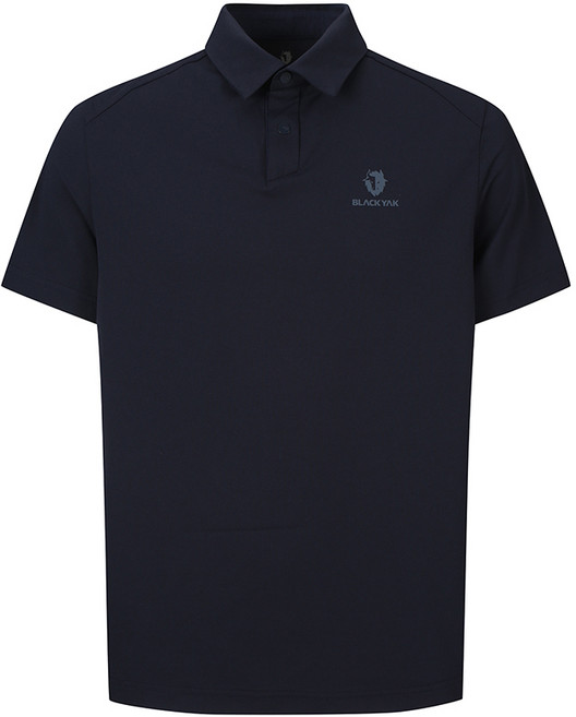 블랙야크 25년 남성 여름 기능성 쿨 원사 데일리 티셔츠 베이직 카라 반팔티 1BYKTMU001