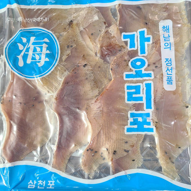 삼천포 명품쥐포 300g/400g / 대성/성일 국내가공쥐포 / 명태알포 / 삼천포쥐포, 300g, 1개