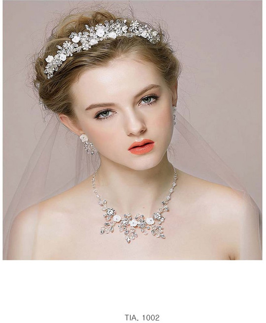 티아라 티아꽃라 머리장식