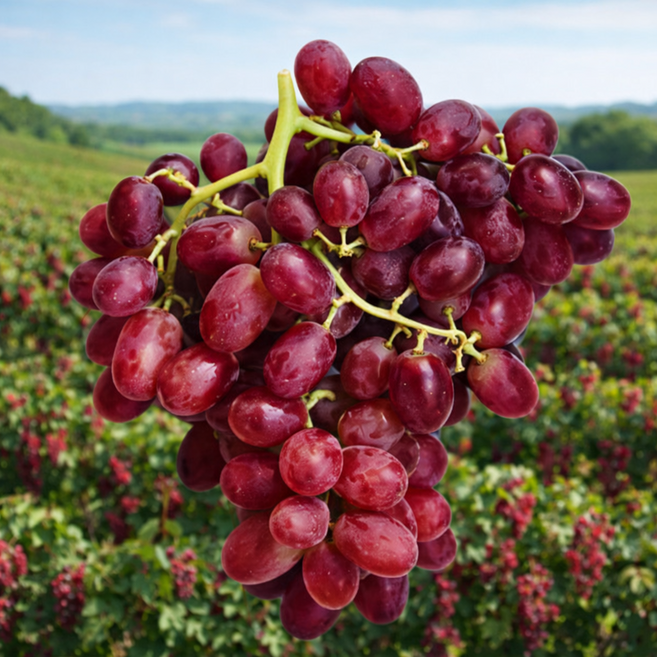 일등농수산 정품 크림슨포도 적포도, 1개, 3kg