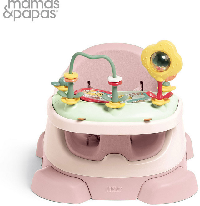 마마스앤파파스 아기 이유식 부스터의자 3 IN 1 버그, 블러썸