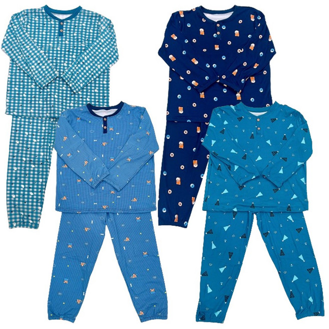 키즈클럽 초등 주니어 남아동 피치기모 상하세트 마약잠옷 유아잠옷 아동잠옷 파자마