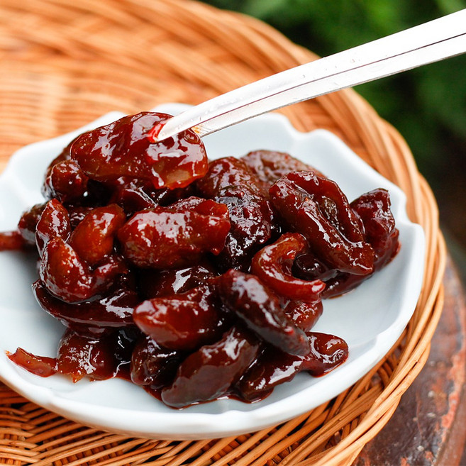 고추장 매실장아찌 500g 씨뺀 청매실 순창 성도집, 1개