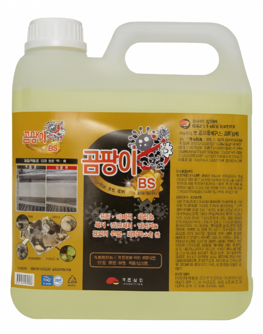 계양산업 곰팡이제로골드 곰팡이제거제, 3개, 4L