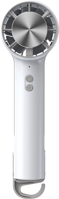 NUNUHANA 휴대용 냉각 반도체 냉각 손 선풍기 Z5, 화이트