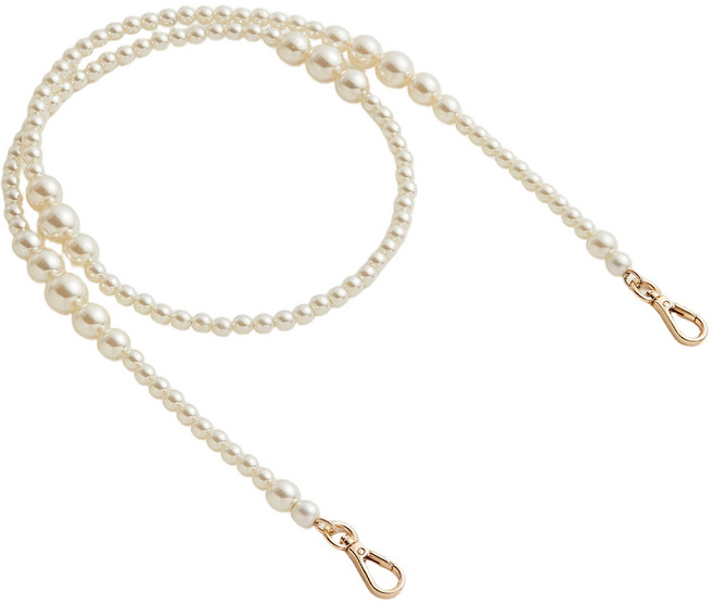 진주 스트랩 진주 가방 체인 가방 체인 교체용 스트랩 진주 체인 진주스트랩 가방체인줄 고급 가방 체인줄 DIY 진주 가방끈