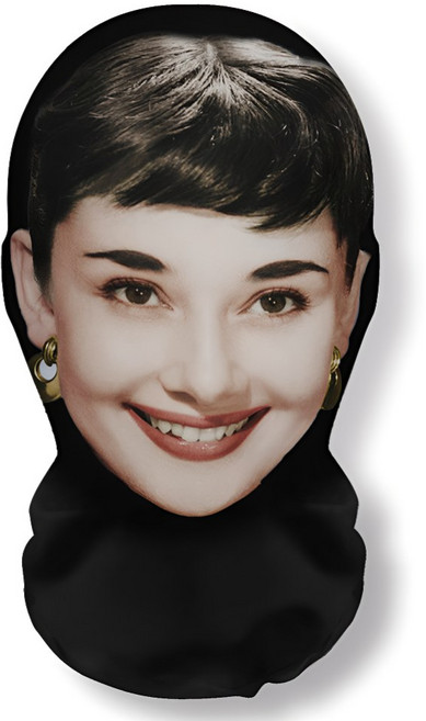 통기성좋은 유명인가면 남자 변장 야간 호신용품 할로윈, 1개, 햅번