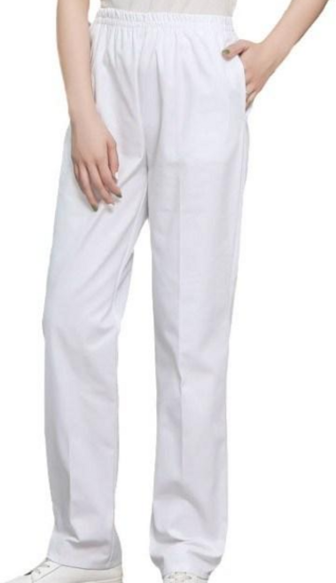 뷰마인 피부 네일 이미용사 조리사 국가자격증 실기 시험 수험자용 위생바지