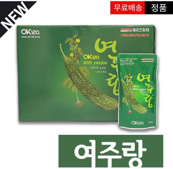ok120 여주랑 30포 최신유통기한28년08월10일, 30개, 125ml
