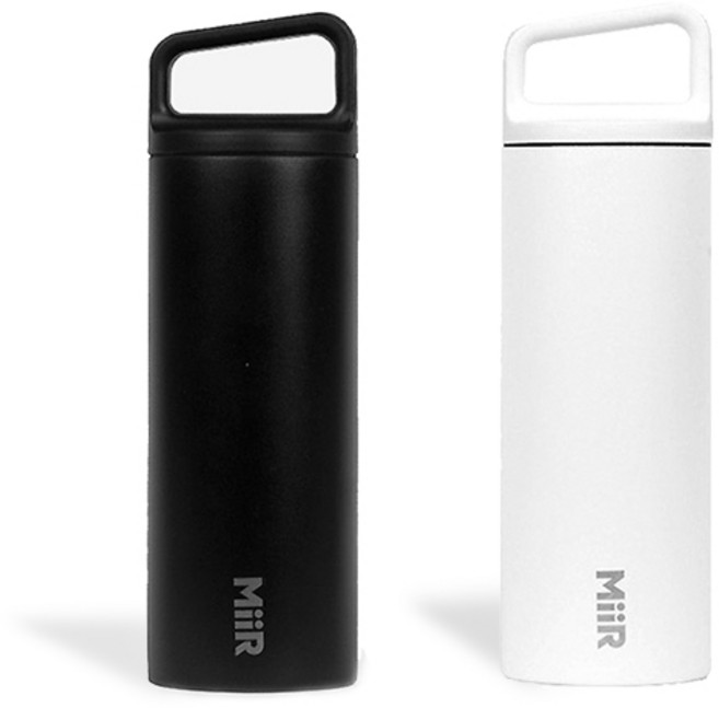Miir 미르 와이드마우스 텀블러 16oz, 블랙