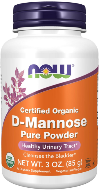 NOW Foods D-甘露糖素食粉, 1罐, 85g