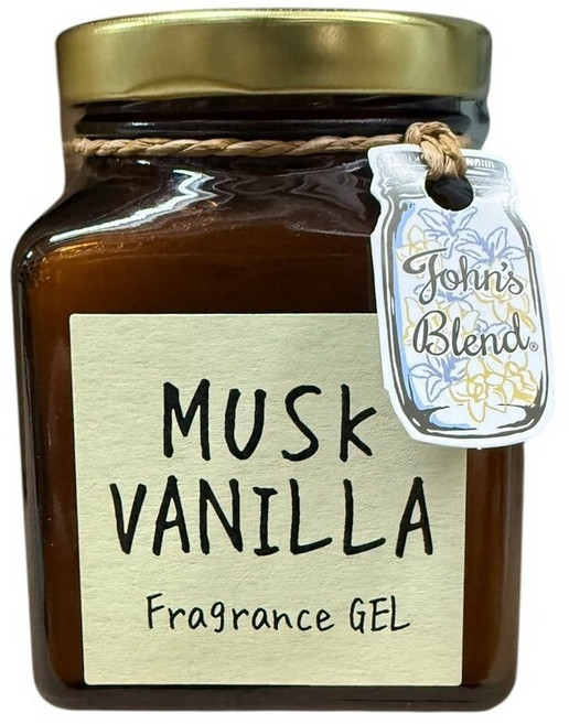 John's Blend Musk BLOSSOM 芳香膏, 135g, 1個, 香草麝香