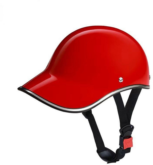 BLACK K7 자전거 킥보드 인라인 다색 커플 하프 초경량 헬멧, 붉은색, 1개