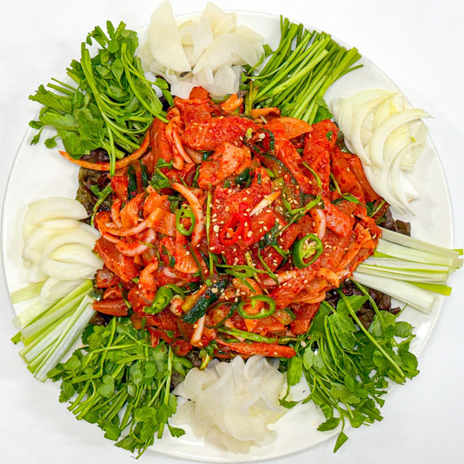 오동통하고 오독오독한 전라도식 간재미무침, 1개, 300g