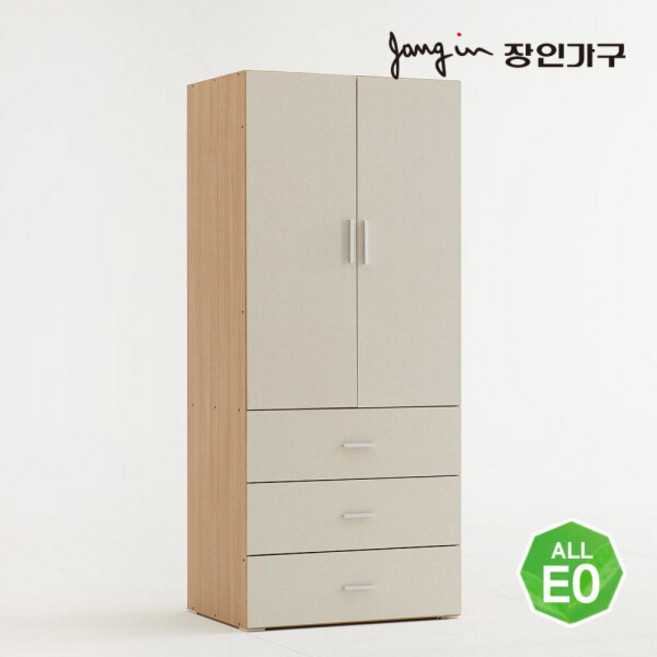 [장인가구] 심플 학생 서랍형 옷장 800, 상세 설명 참조