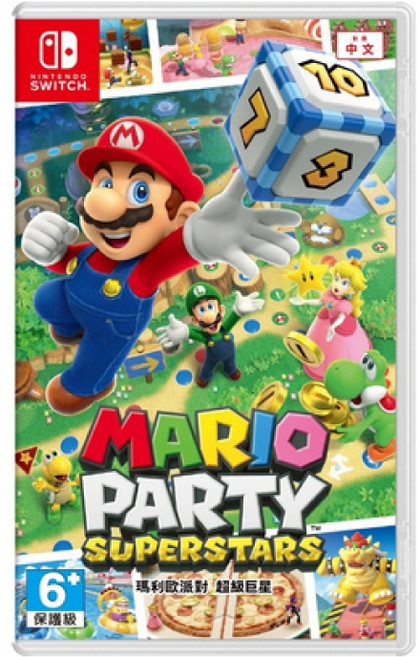 Nintendo Switch 瑪利歐派對 超級巨星 中文版, 1個