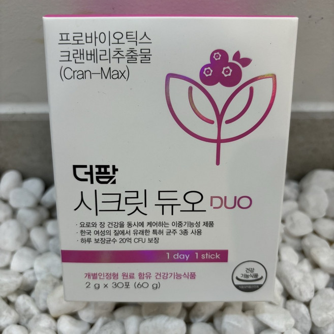 더팜 시크릿 듀오 30포, 1개, 60g
