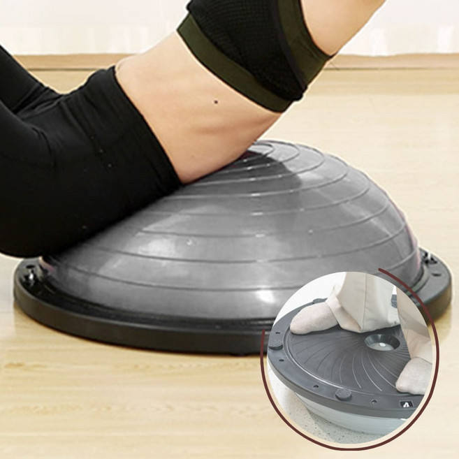 홈트 반짐볼 보수 밸런스 돔 볼 반구 하프짐볼 복근 코어 실내 운동 기구 필라테스 헬스장 스쿼트 중심잡기