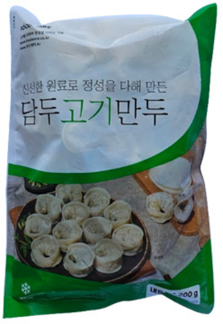 (무)(냉동)담두 고기손만두(냉동 1.2kg), 8개, 본상품선택, 1.2kg