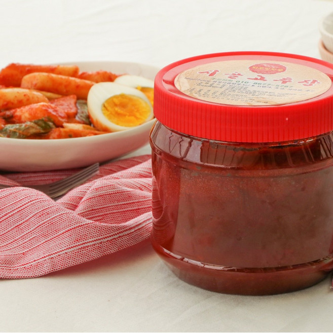 시골 보리고추장 재래방식으로 국산 보리 통밀 띄워 항아리에 발효 6개월이상 숙성, 1kg, 1개