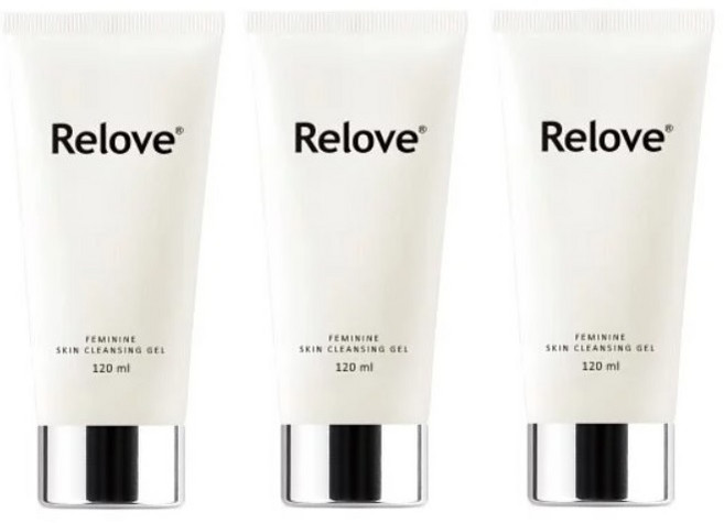 Relove 胺基酸私密潔淨凝露 120ml, 3件