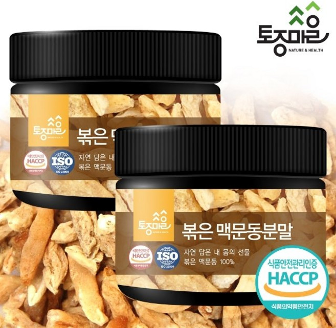 토종마을 볶은 맥문동 분말, 2개, 150g