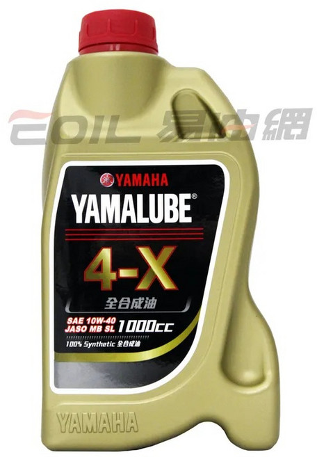 山葉原廠 4T 機車用 合成機油 10W40, 1個, 4X 10W40 1L