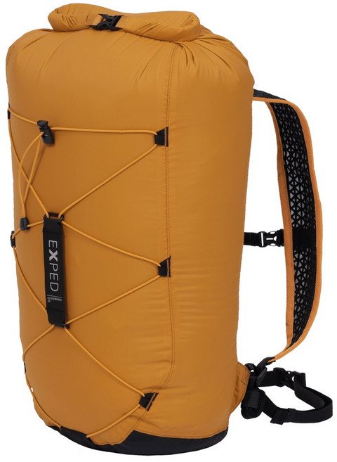 EXPED Cloudburst 輕量防水背包 25L/15L 防水係數PU10000 mm, 金色25L