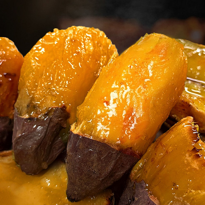 푸드지 해남직송 달콤한 꿀 고구마, 중상 3kg, 1개