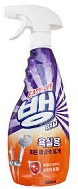 이지오프뱅 욕실용 강력 찌든때 제거제 스프레이형, 500ml, 1개