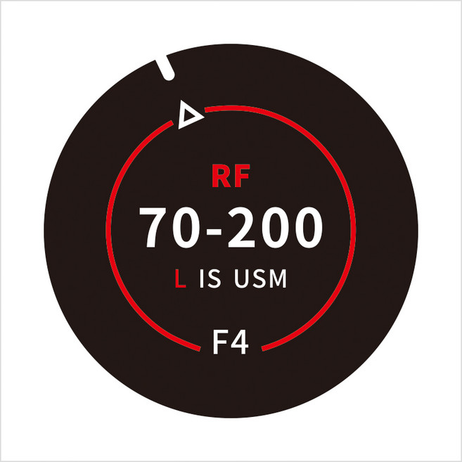 [코엠스킨] 캐논 RF 70-200mm F4 렌즈 뒷캡 스킨, 1개