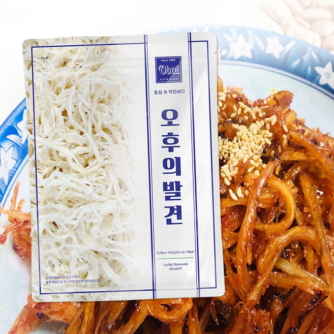 오발 부드럽고 쫀득한 국내산 감칠맛 백진미 400g, 1개